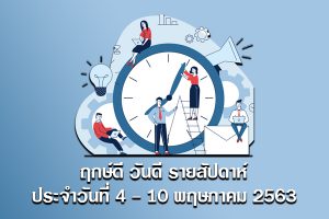 ฤกษ์ดี วันดี รายสัปดาห์ ประจำวันที่ 4 - 10 พฤษภาคม 2563